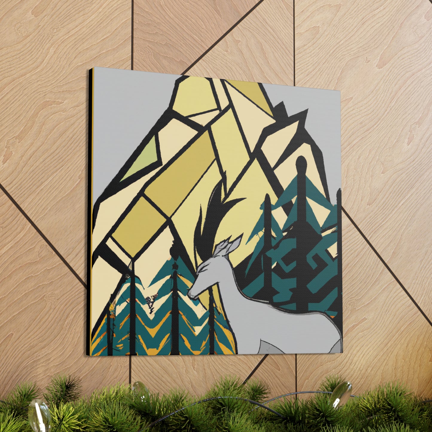 "Chamois of the Roaring Twenties" - Canvas