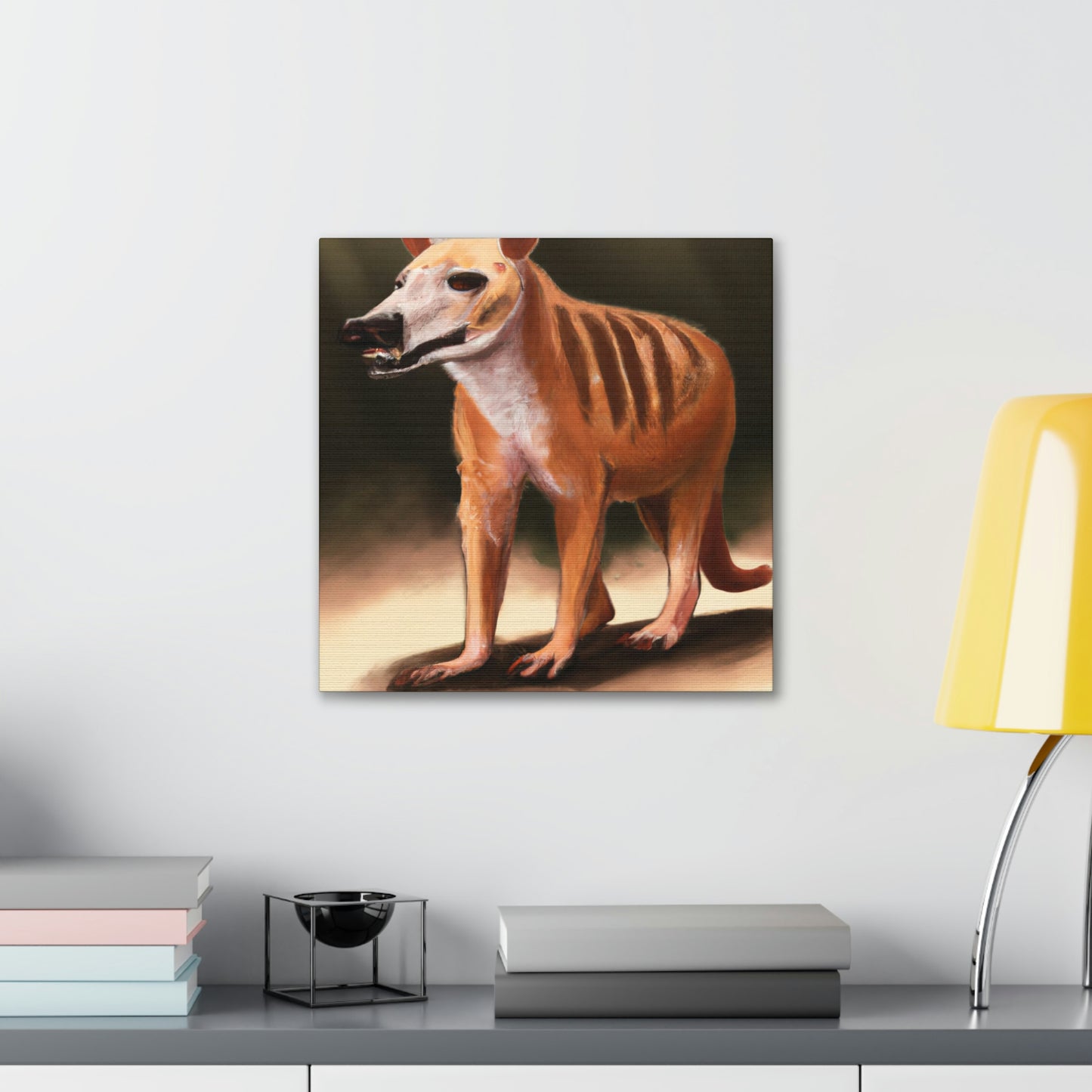 "The Tasmanian Tiger Awakens" - Canvas