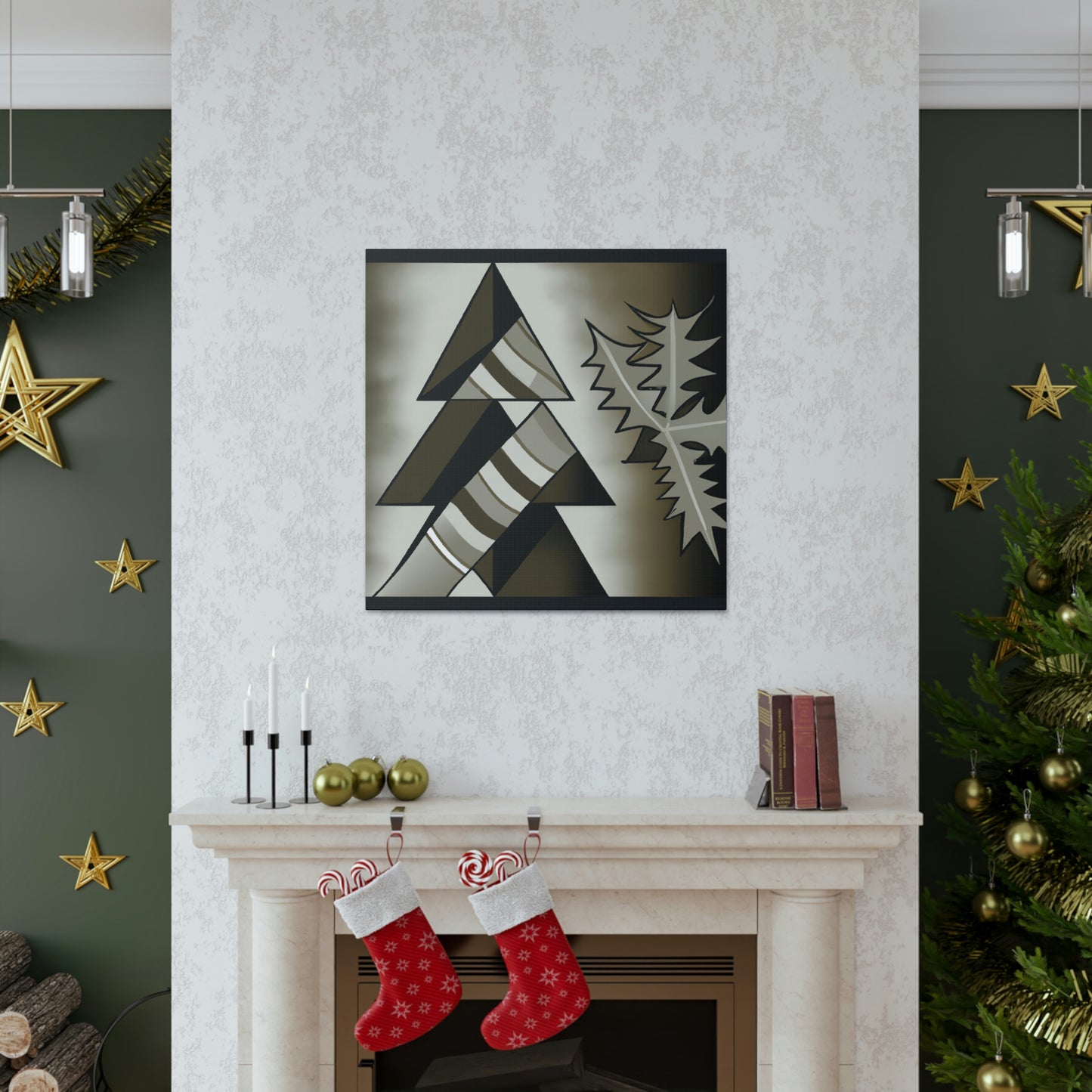 Merry Christmas Deco - Canvas