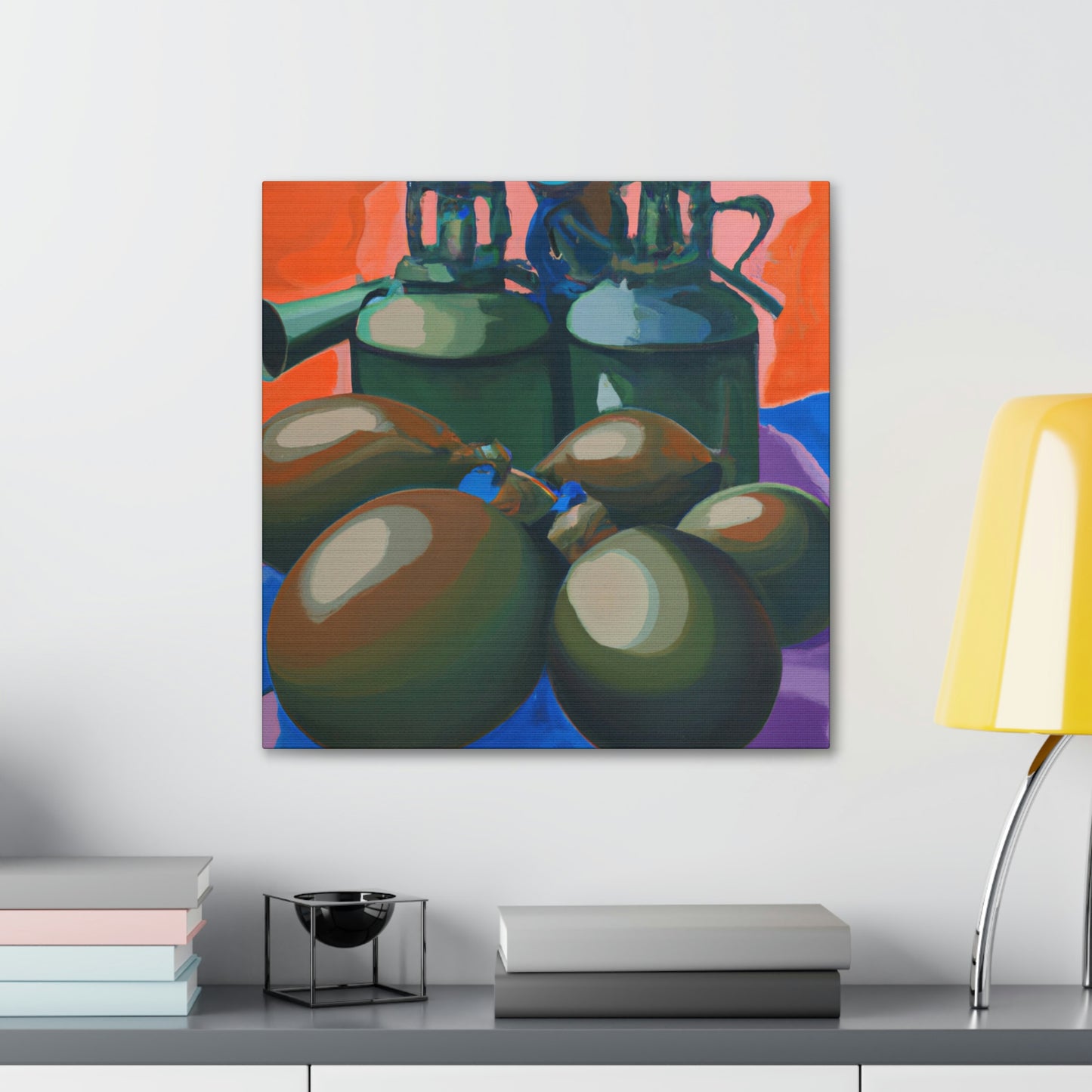 Grenades in Fauvism - Canvas