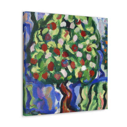 "Apple Tree in Bloom" - Canvas