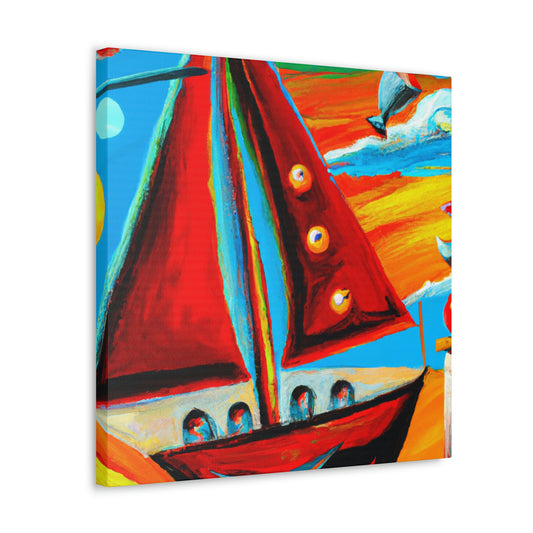 Sailboat in Dreamscape - Canvas