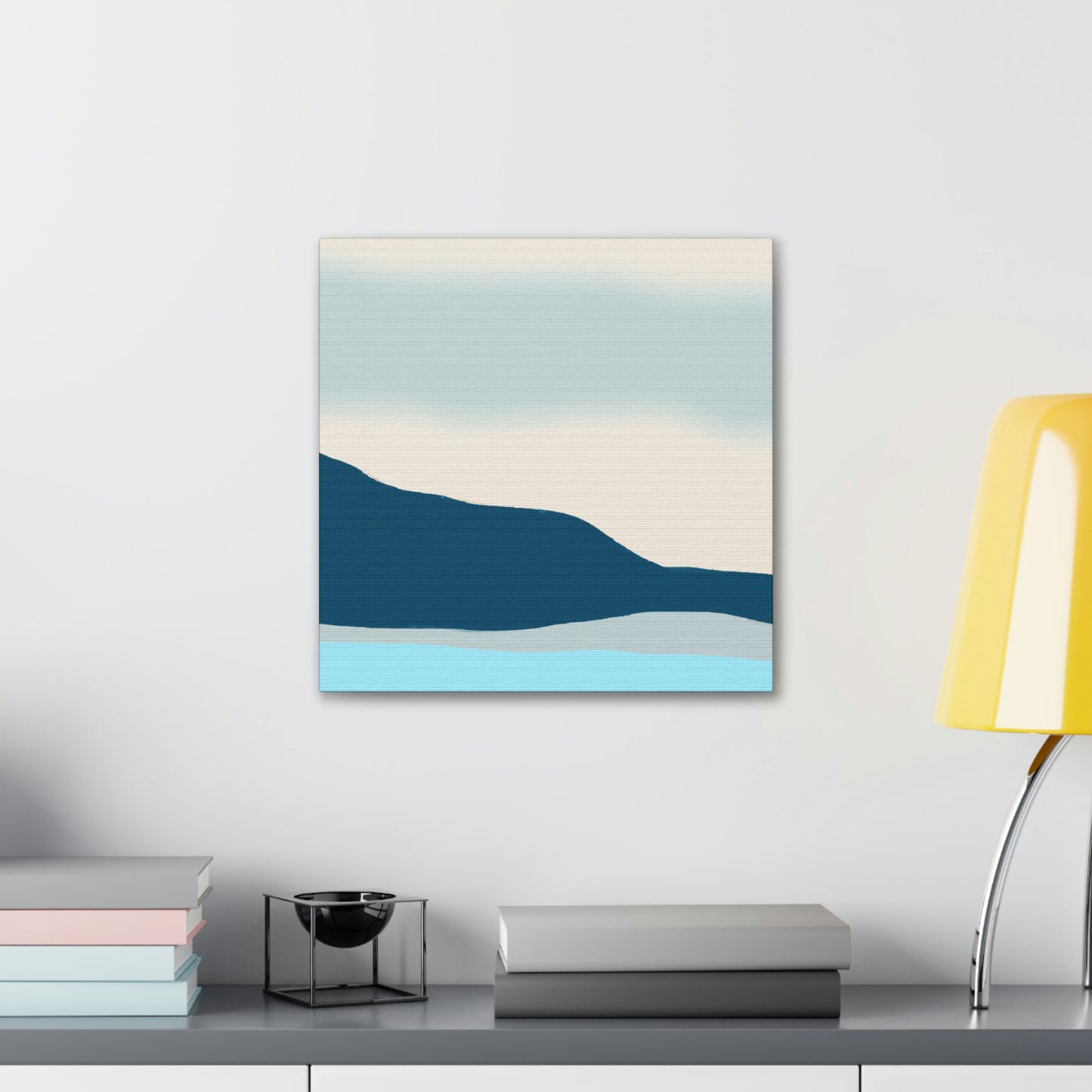 "Coastal Minimalism Abides" - Canvas