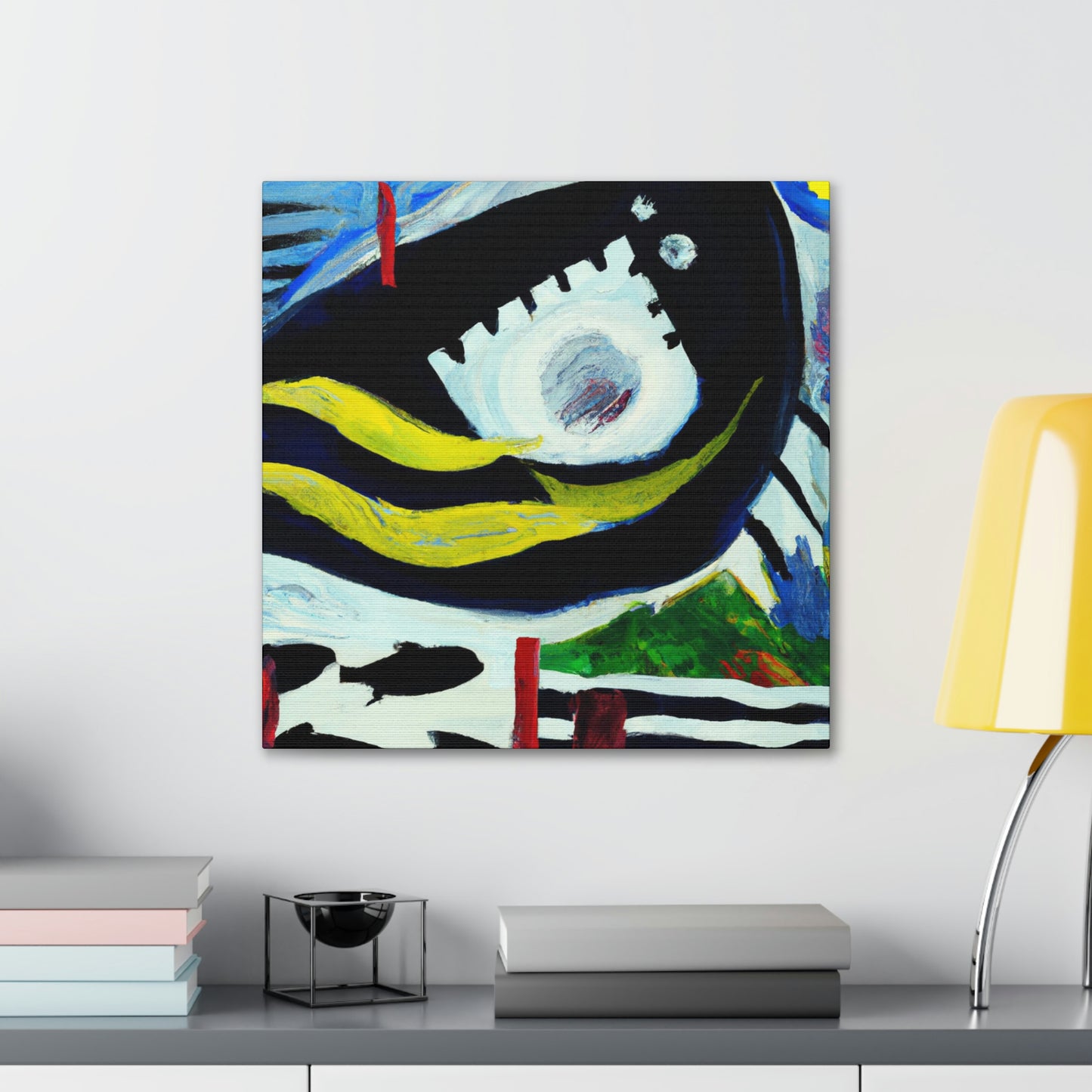 Whale in Repose - Canvas