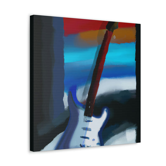 Fender's Expressionist Dream - Canvas