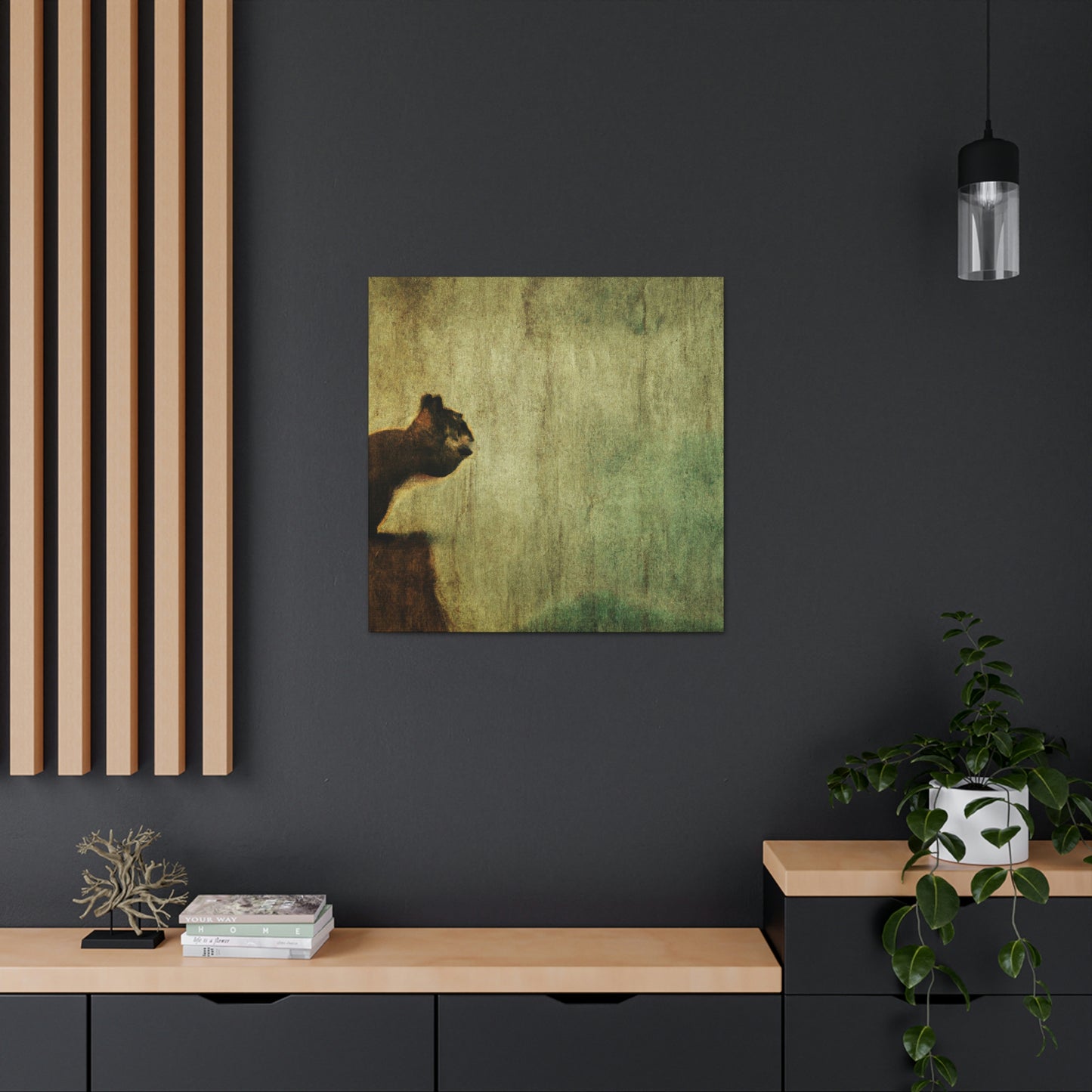 Squirrel's Simple World - Canvas