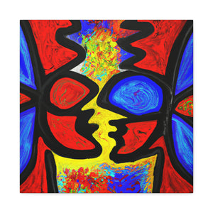 Love Winged Embraces - Canvas