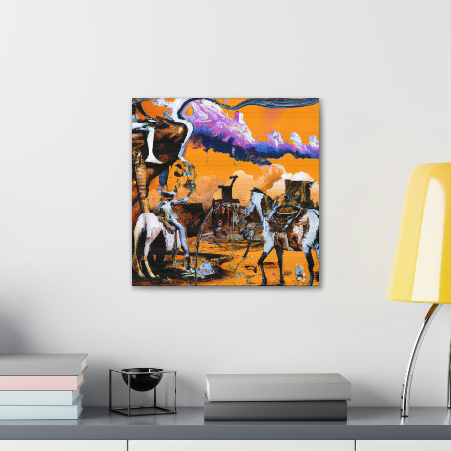 "Western Landscape Vistas" - Canvas