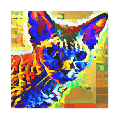 "Pop Art Devon Rex" - Canvas