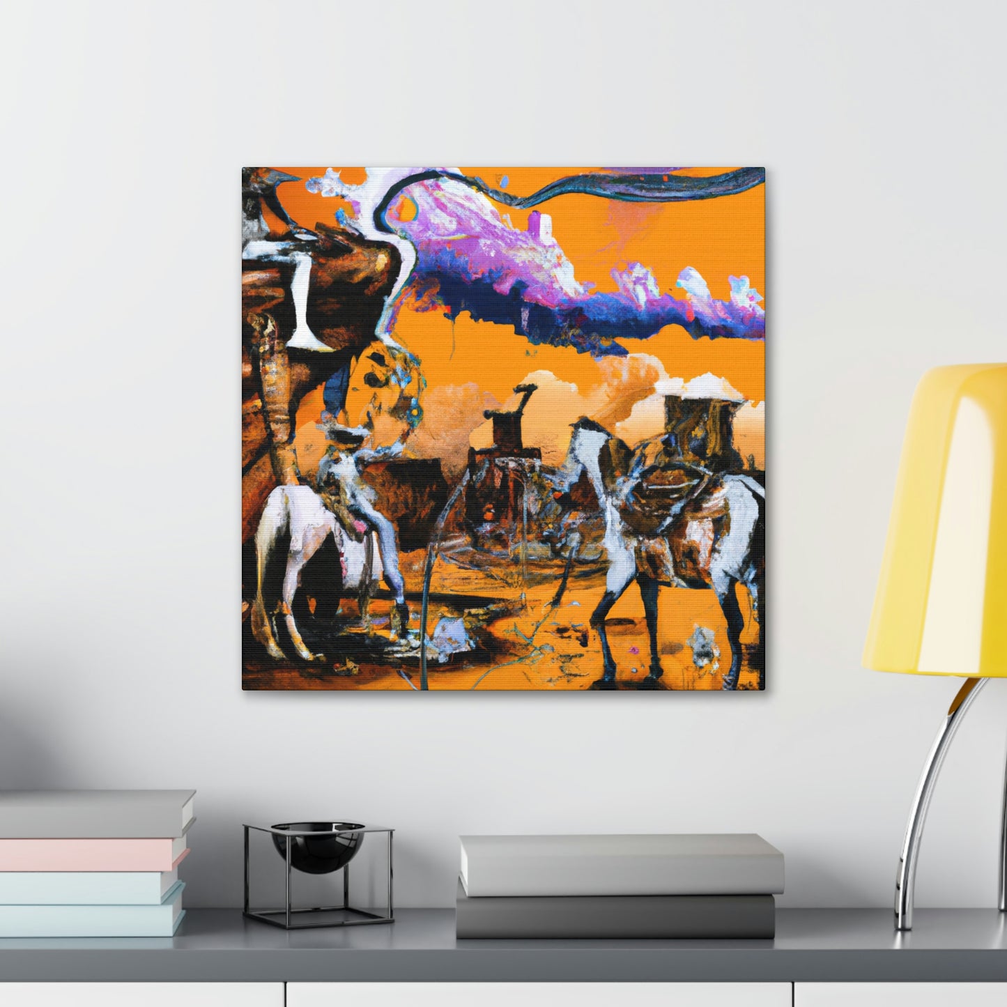 "Western Landscape Vistas" - Canvas