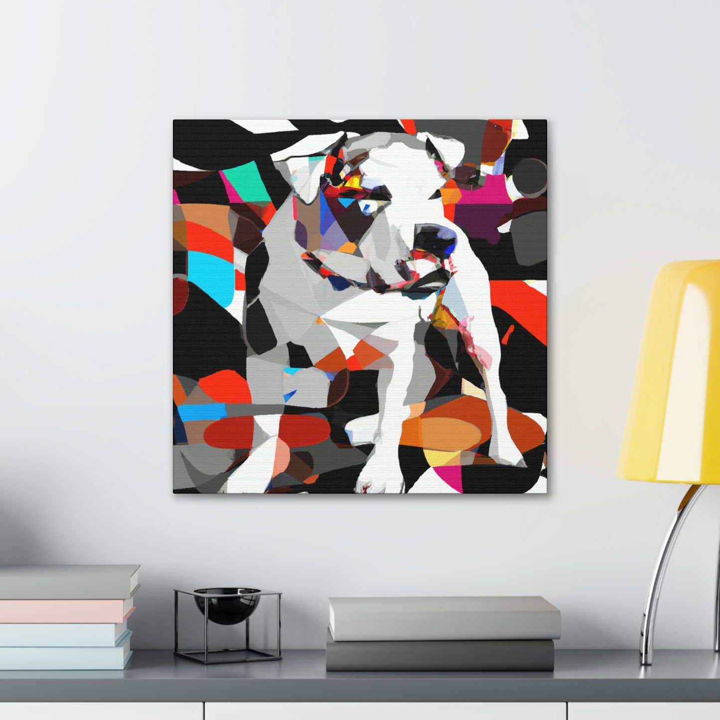 "American Bulldog Iconography" - Canvas