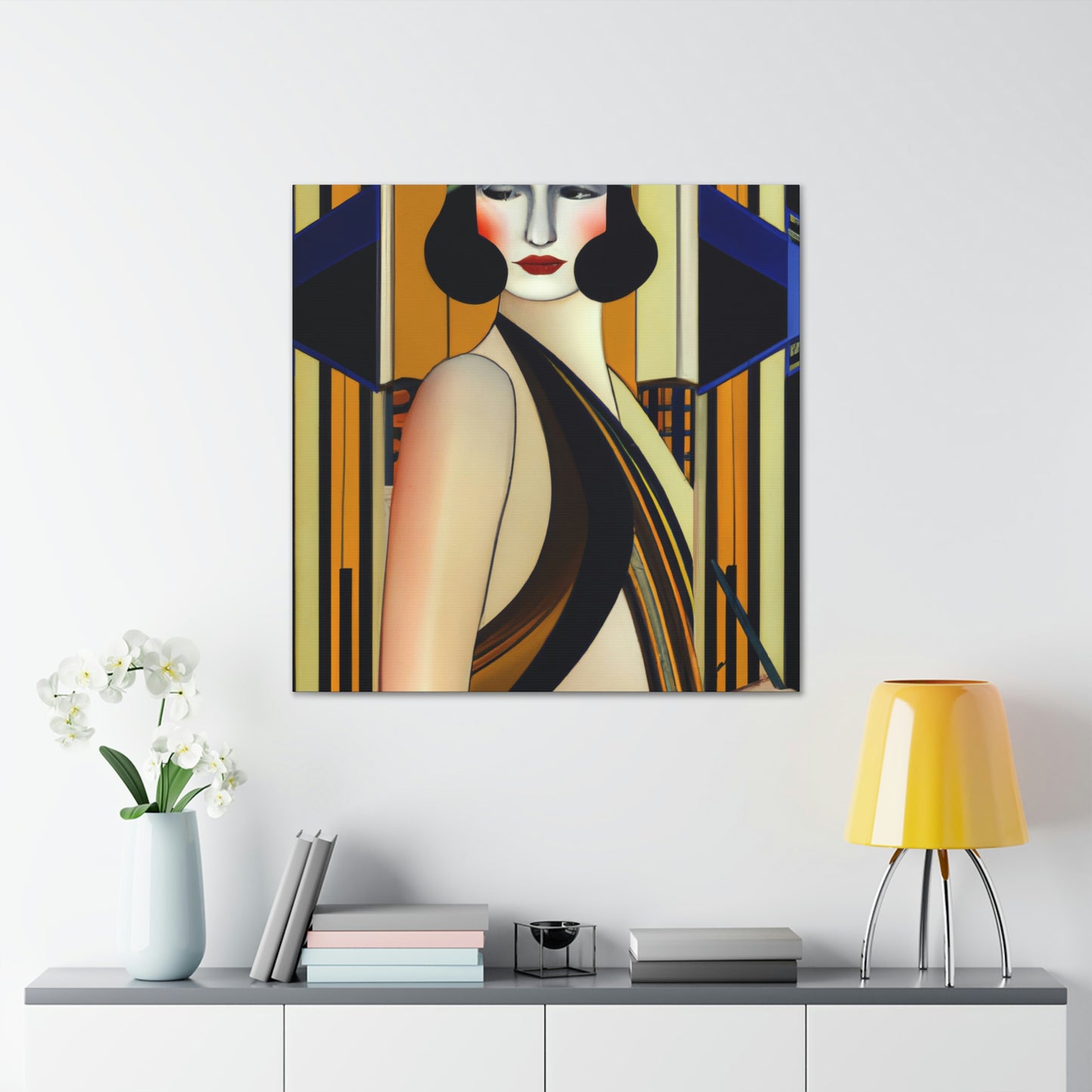 "Deco Reborn Grandeur" - Canvas