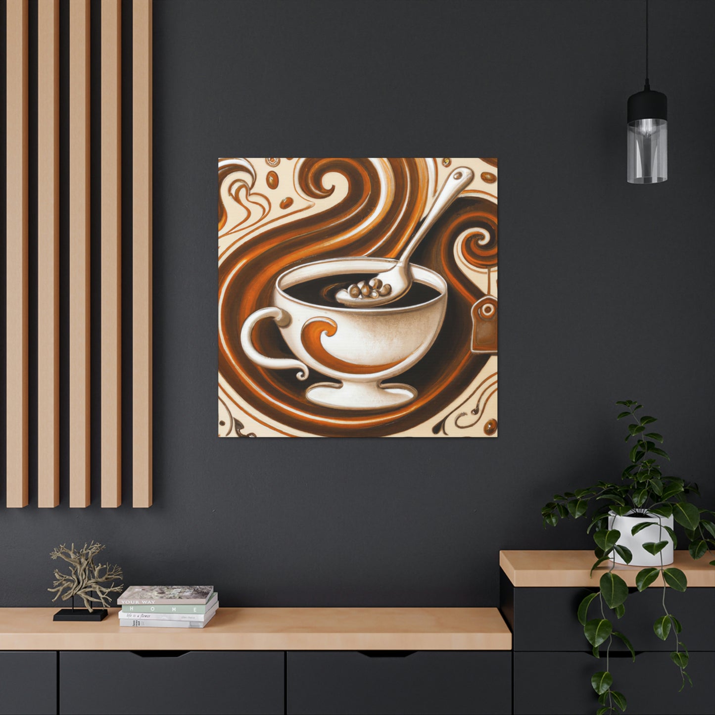 "Coffee for the Ancients" - Canvas