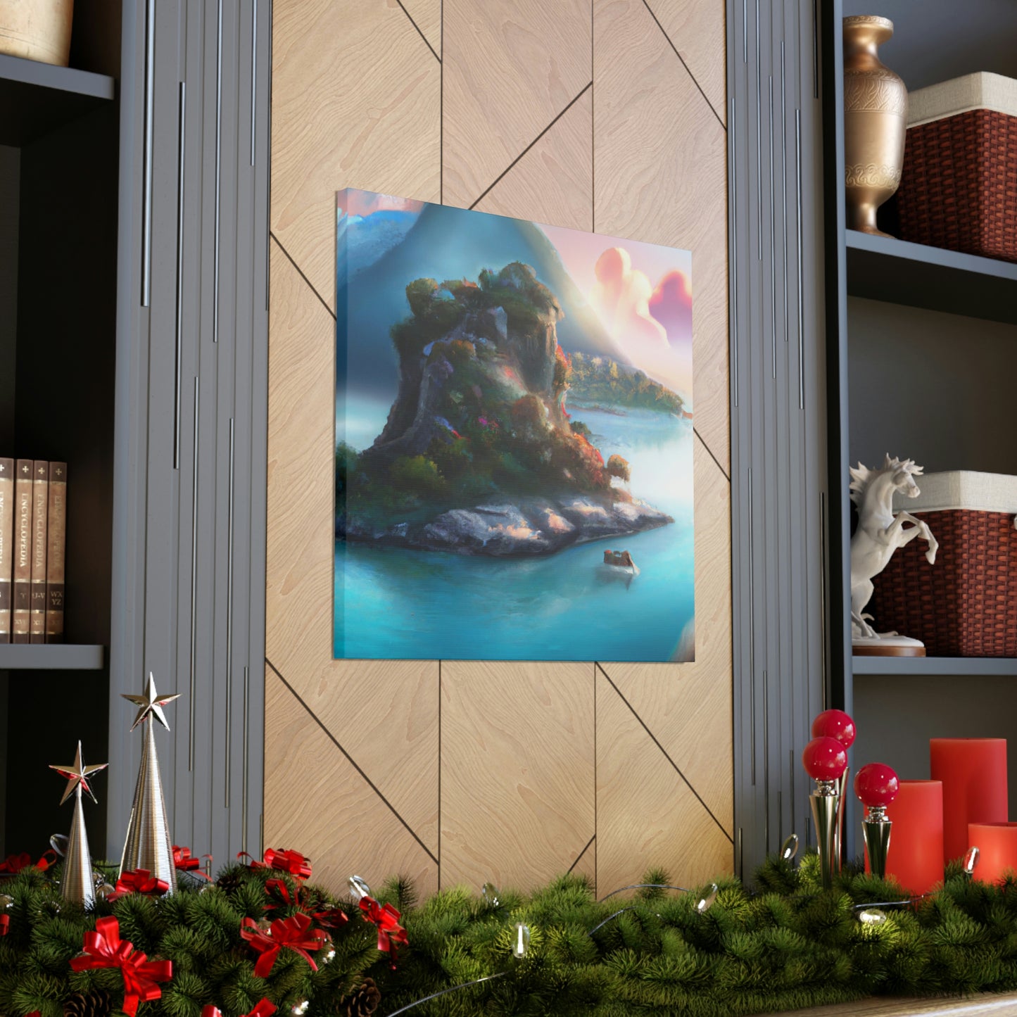 Radiant Frozen Moment - Canvas