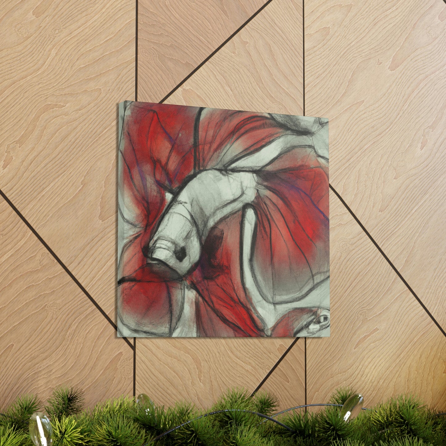 Betta in Expressionism - Canvas