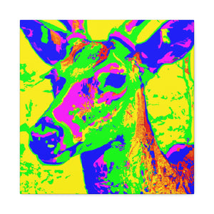 Whitetail Deer Pop Art - Canvas