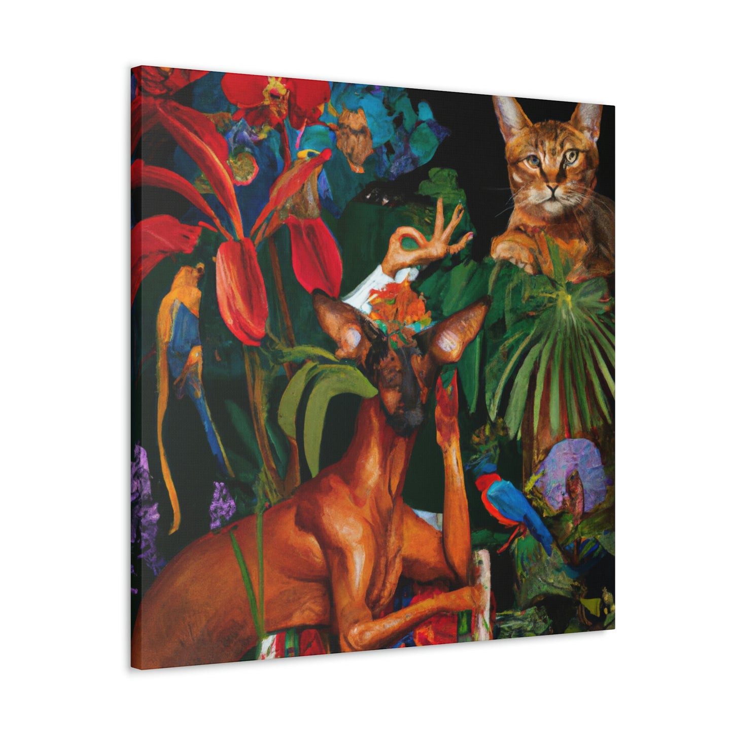 "Abyssinian Royal Procession" - Canvas