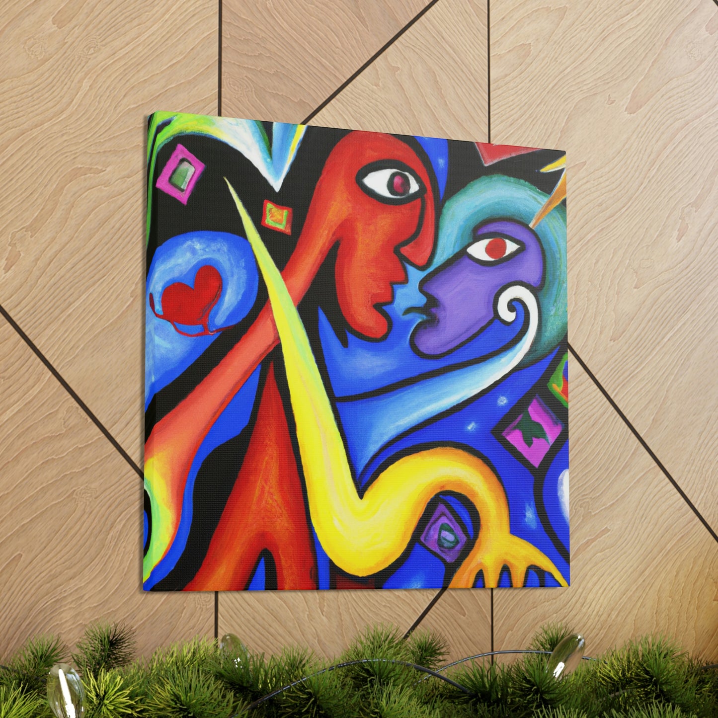 Love and Stars Unite - Canvas