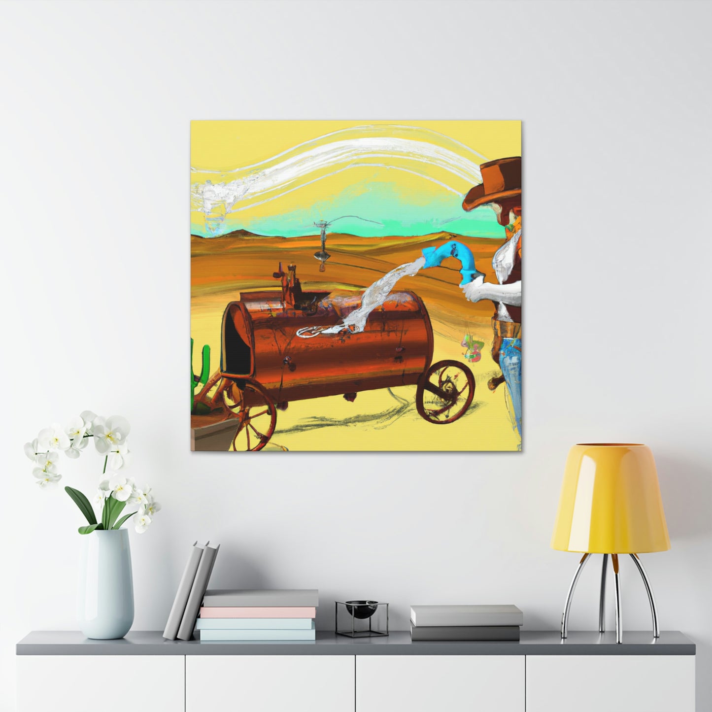 "The Water Trough Forge" - Canvas