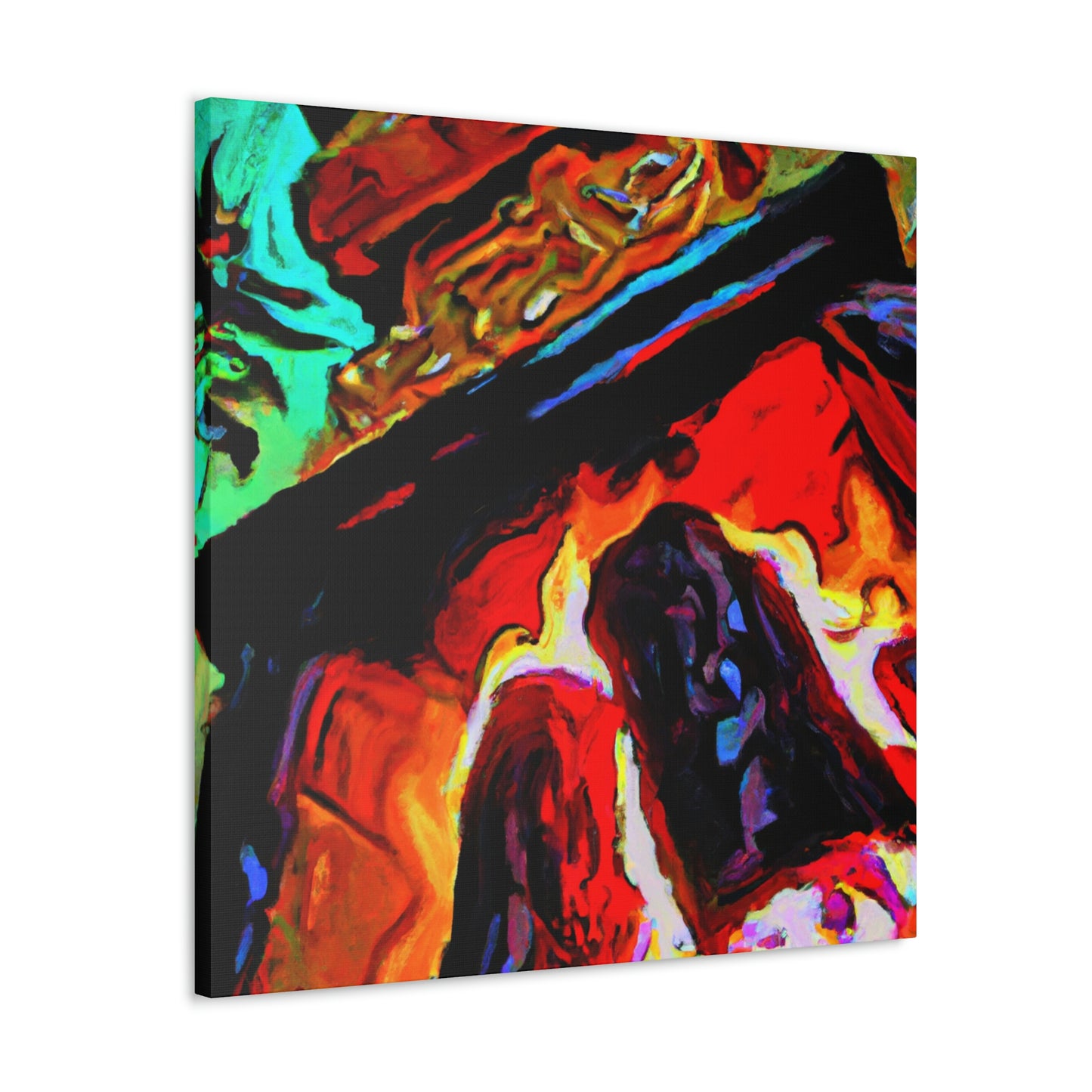 "Flame of Reflection" - Canvas