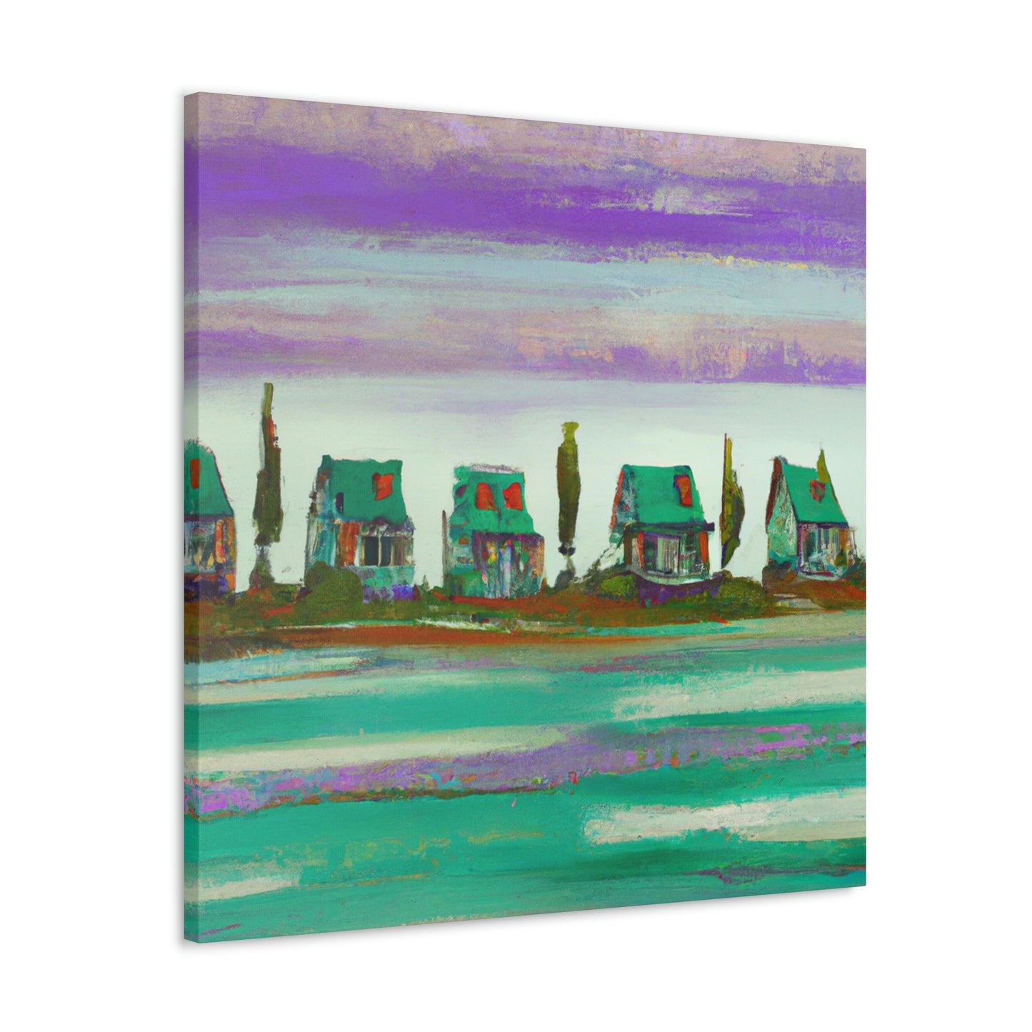 "Cottage by the Sea" - Canvas