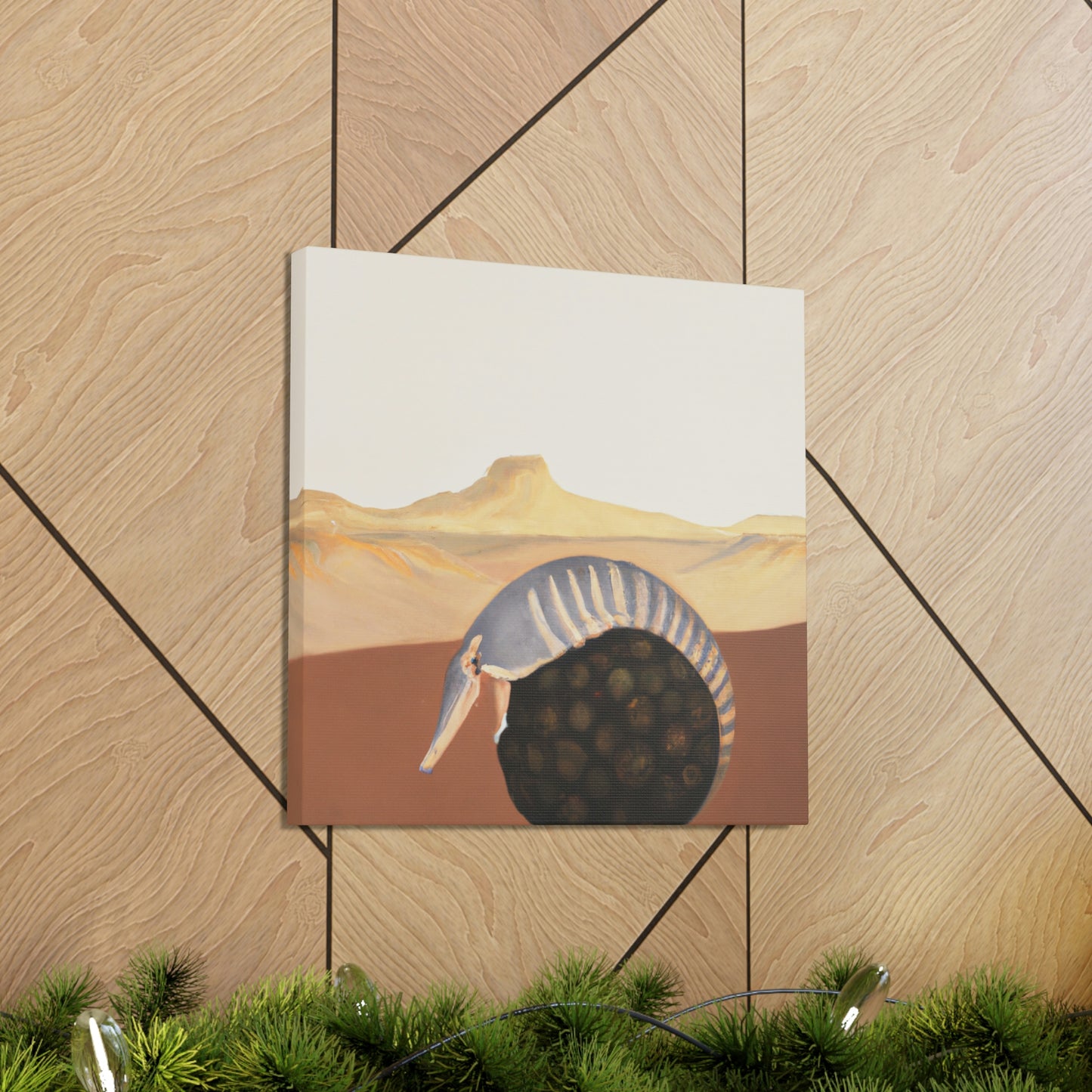 "Armoured Armadillo Art" - Canvas