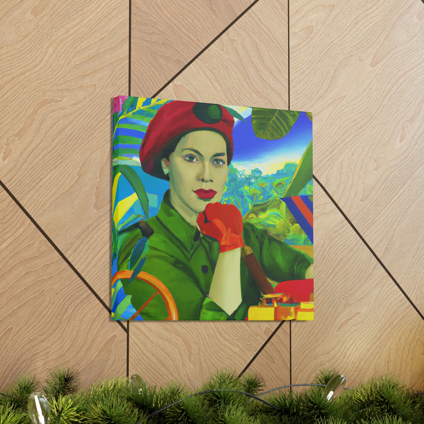 "Rosie the Riveter Reframed" - Canvas