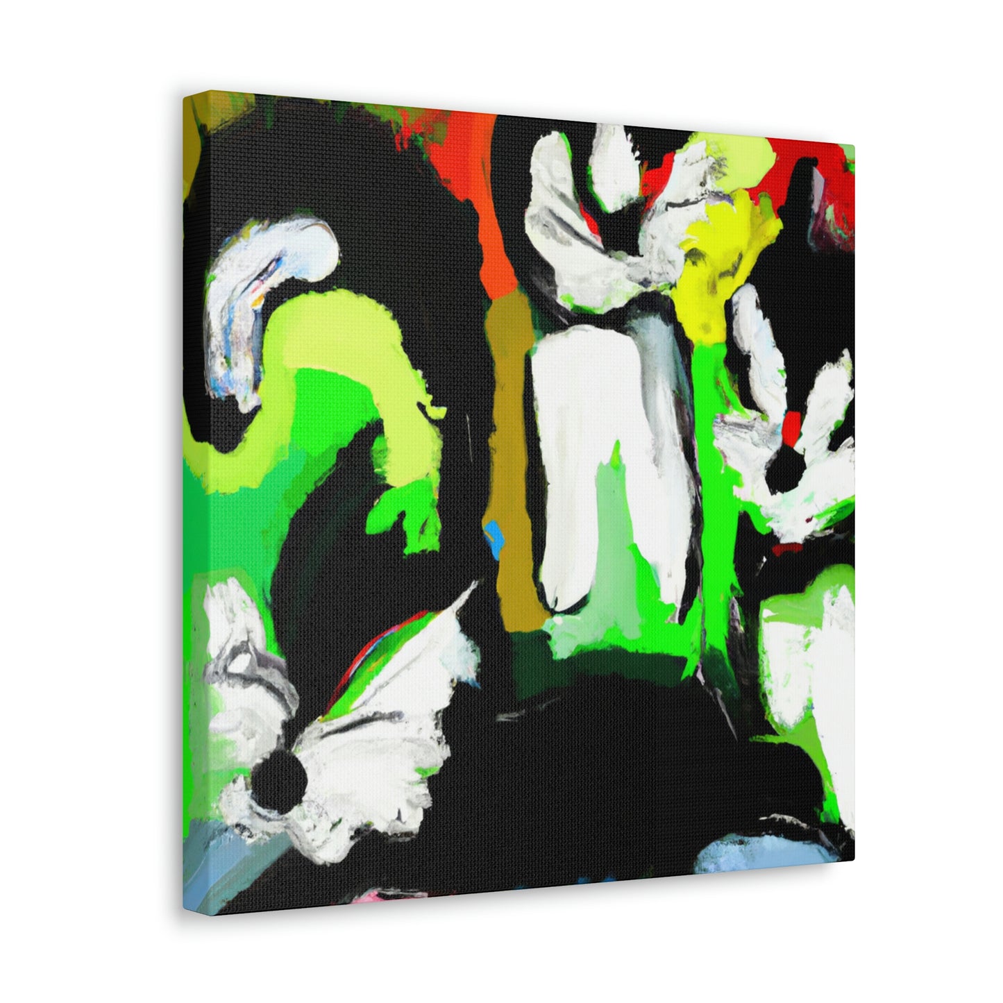 Skunks in Abstractstyle - Canvas