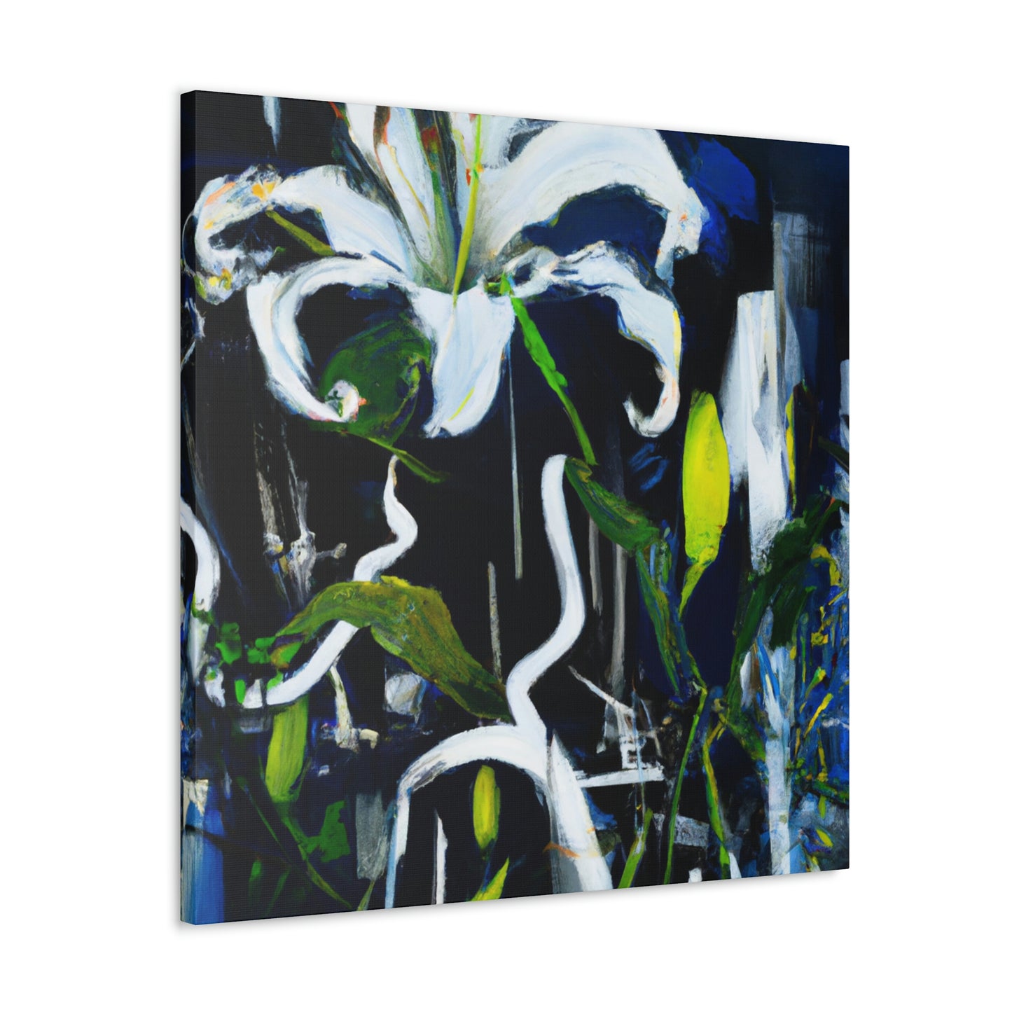 Lily's Rising Spirit. - Canvas