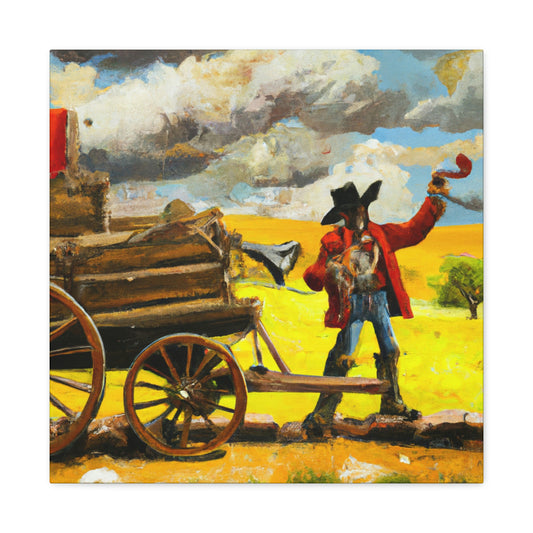 "Wagon of Possibilities" - Canvas