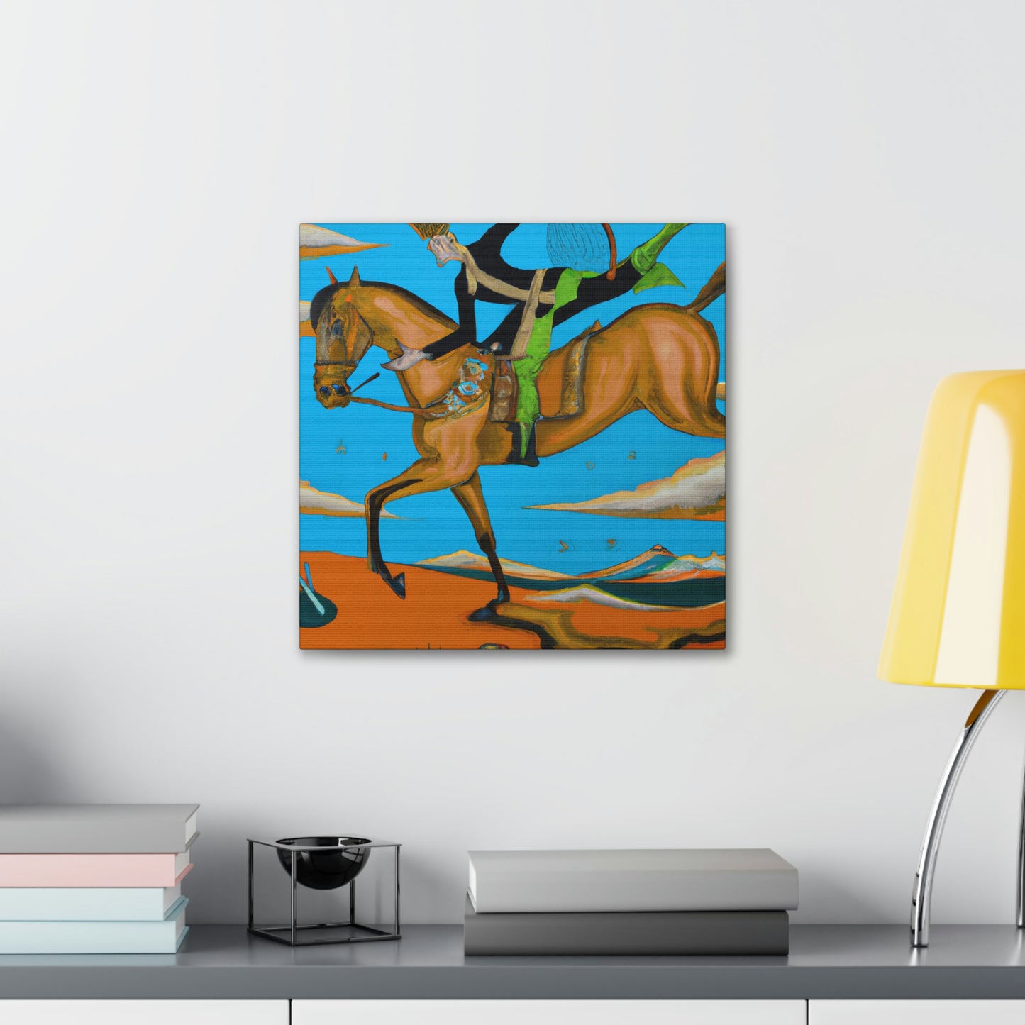 Cavalryman's Dream Vision - Canvas