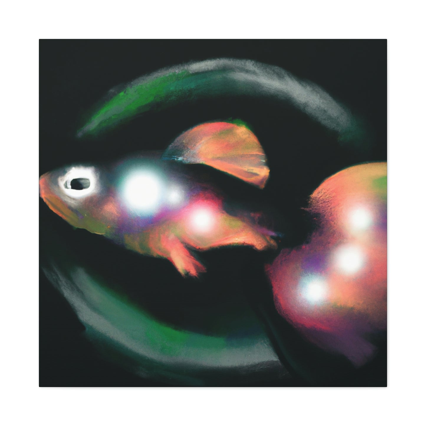 Killifish in Minimalism - Canvas