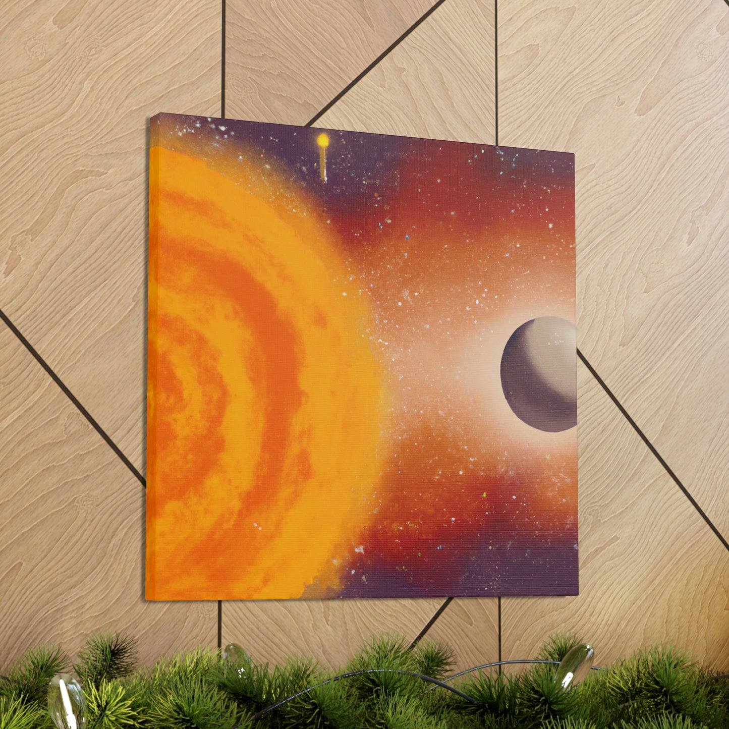 "Galaxies of Celestial Beauty" - Canvas