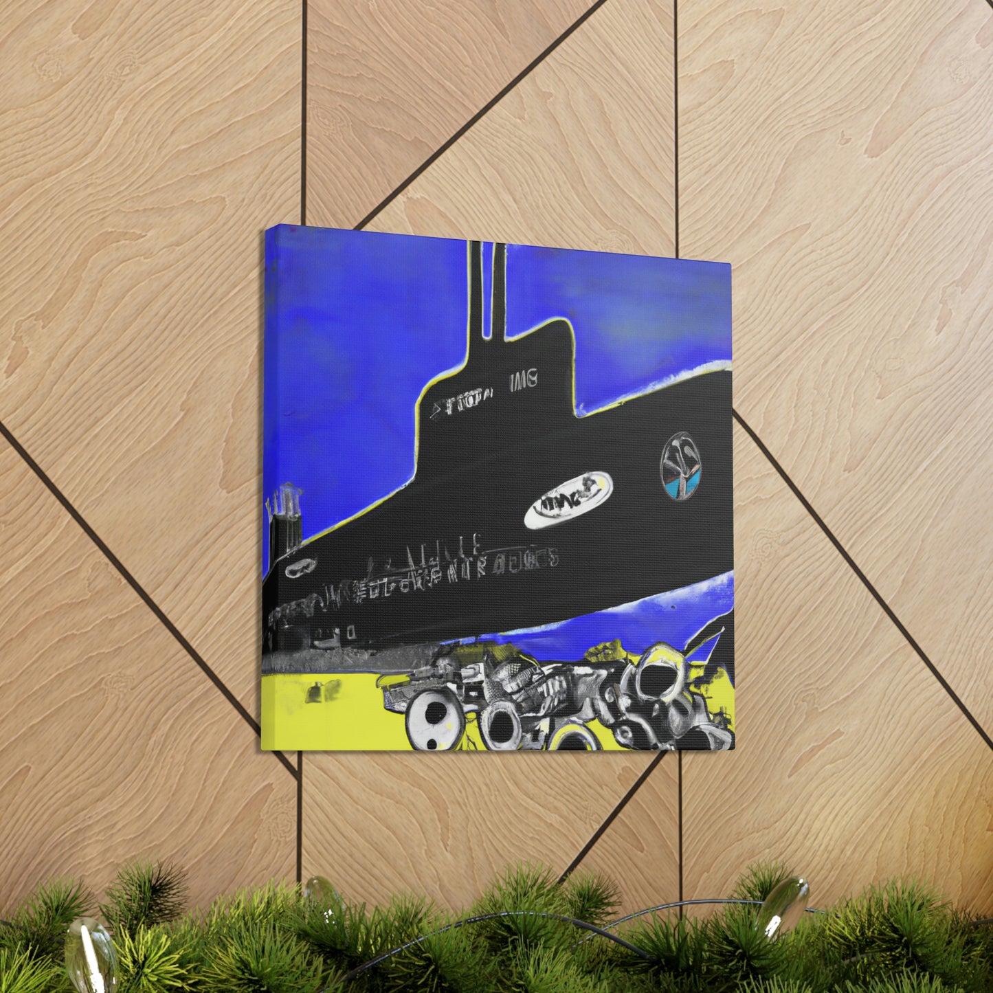 Submarine Underwater Dream - Canvas