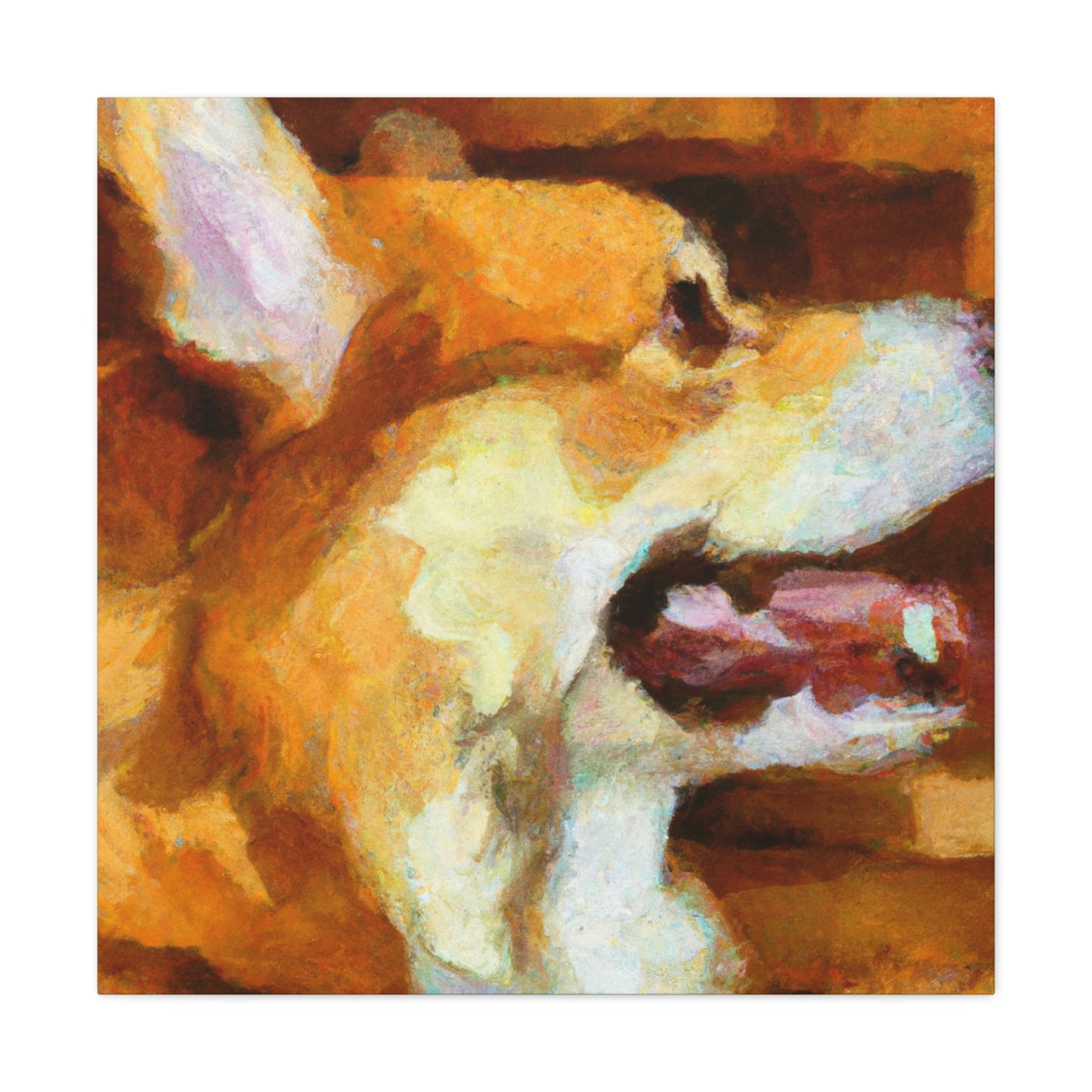 Welsh Corgi Symphony - Canvas