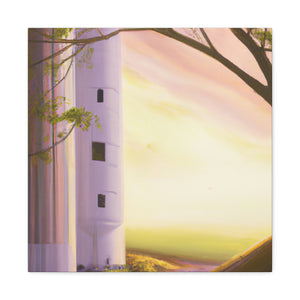 Silo In Splendor - Canvas