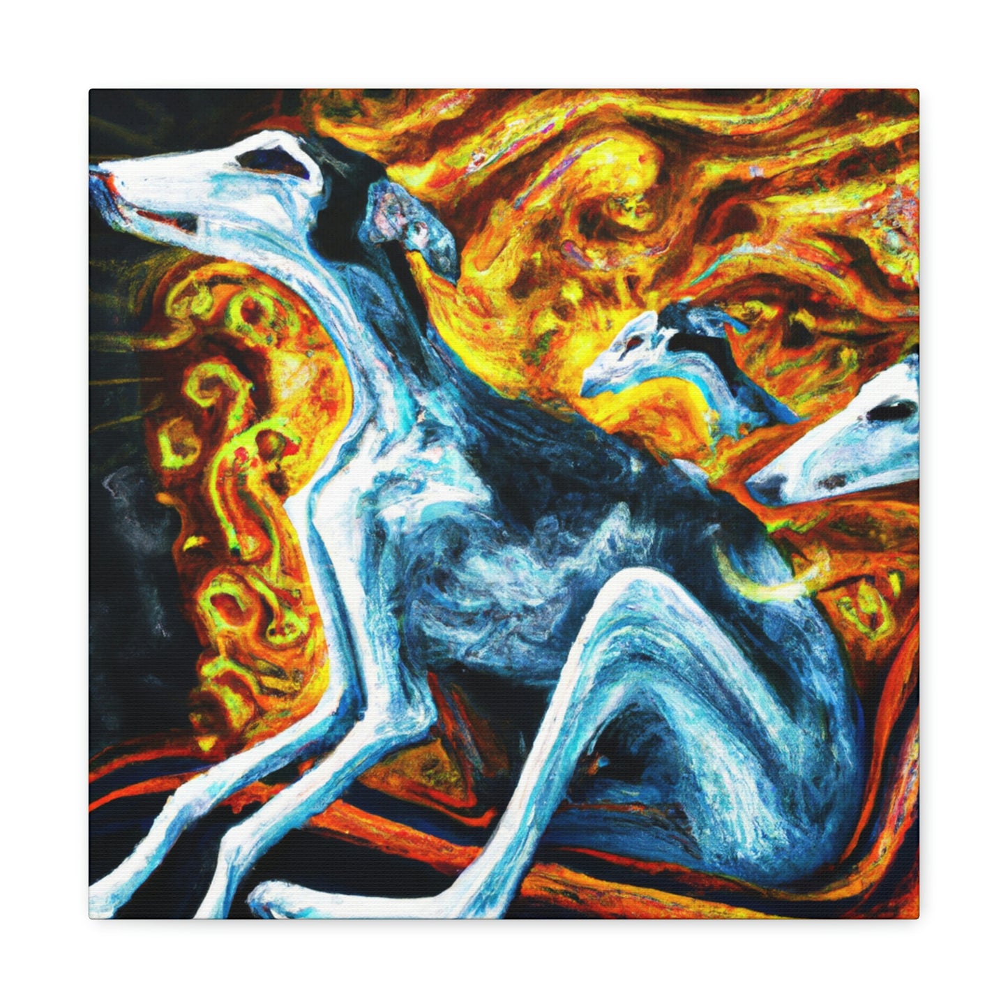 Greyhound of Mirages - Canvas