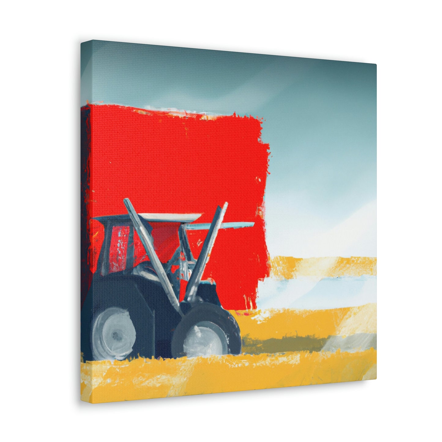 "The Hay Baler's Form" - Canvas