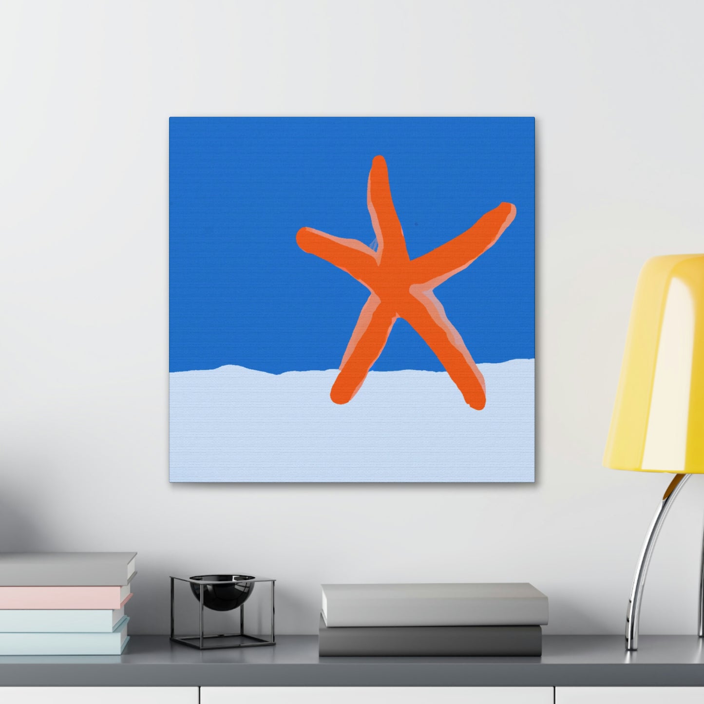 "Starfish in Minimalism" - Canvas