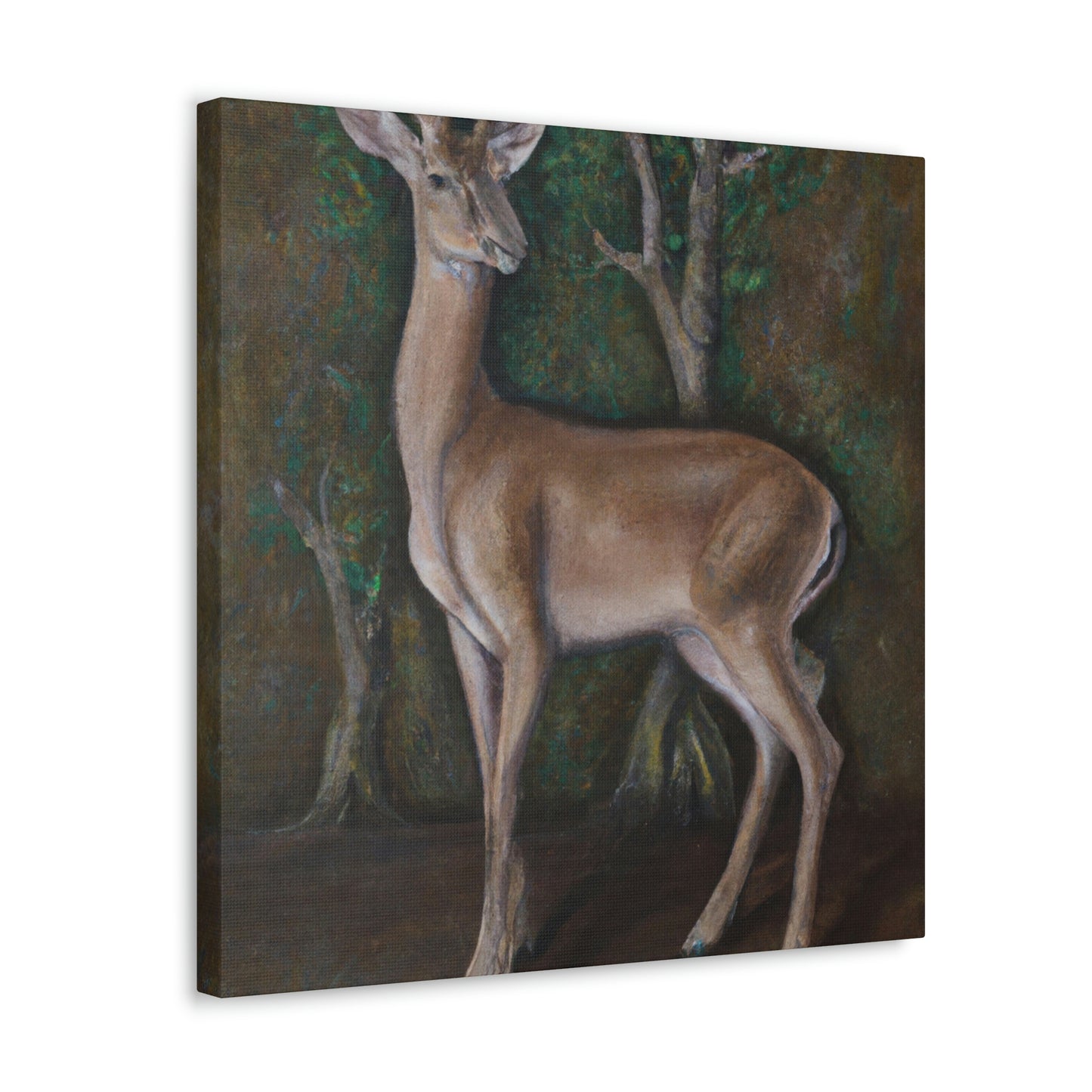 Whitetail Deer Refuge - Canvas