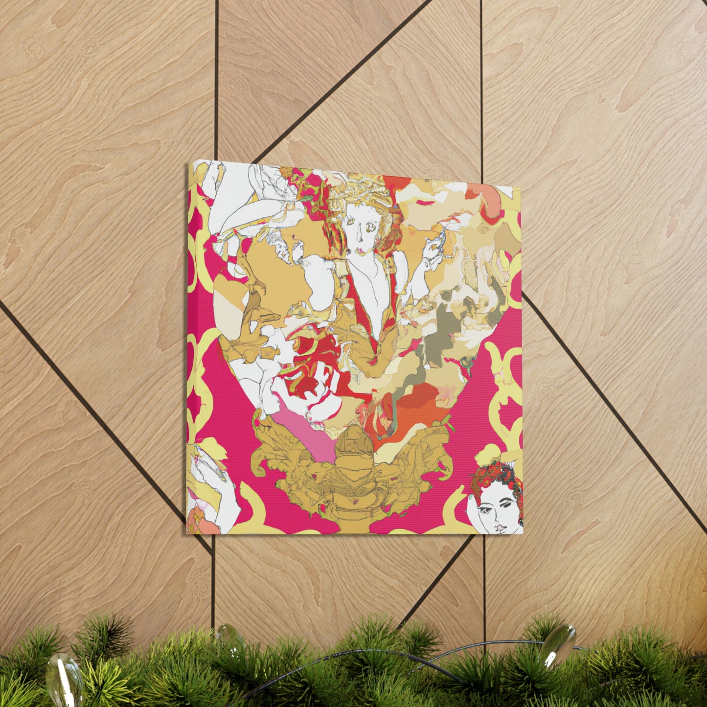 Lavish Garden Splendor - Canvas