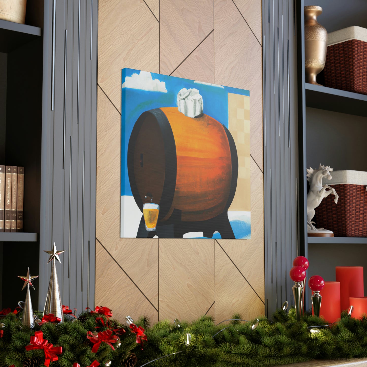 Whiskey Barrell Dreaming - Canvas