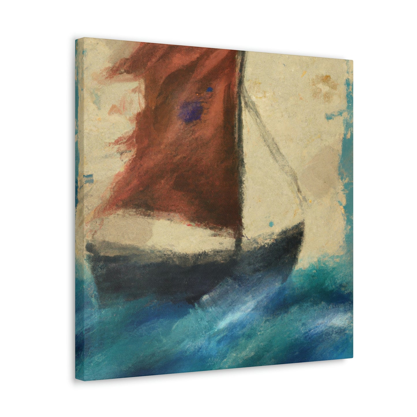 Sailing the Lonely Sea - Canvas