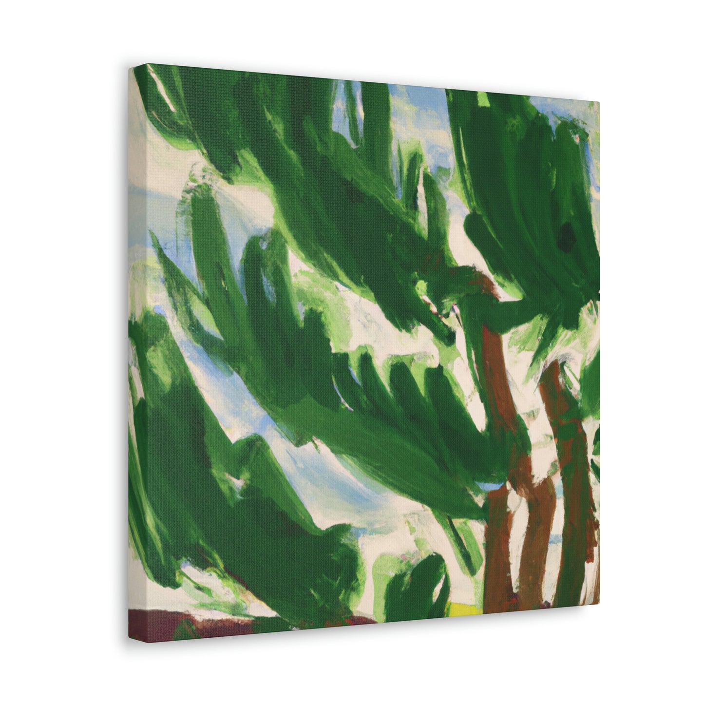 Pines in Expressionism - Canvas