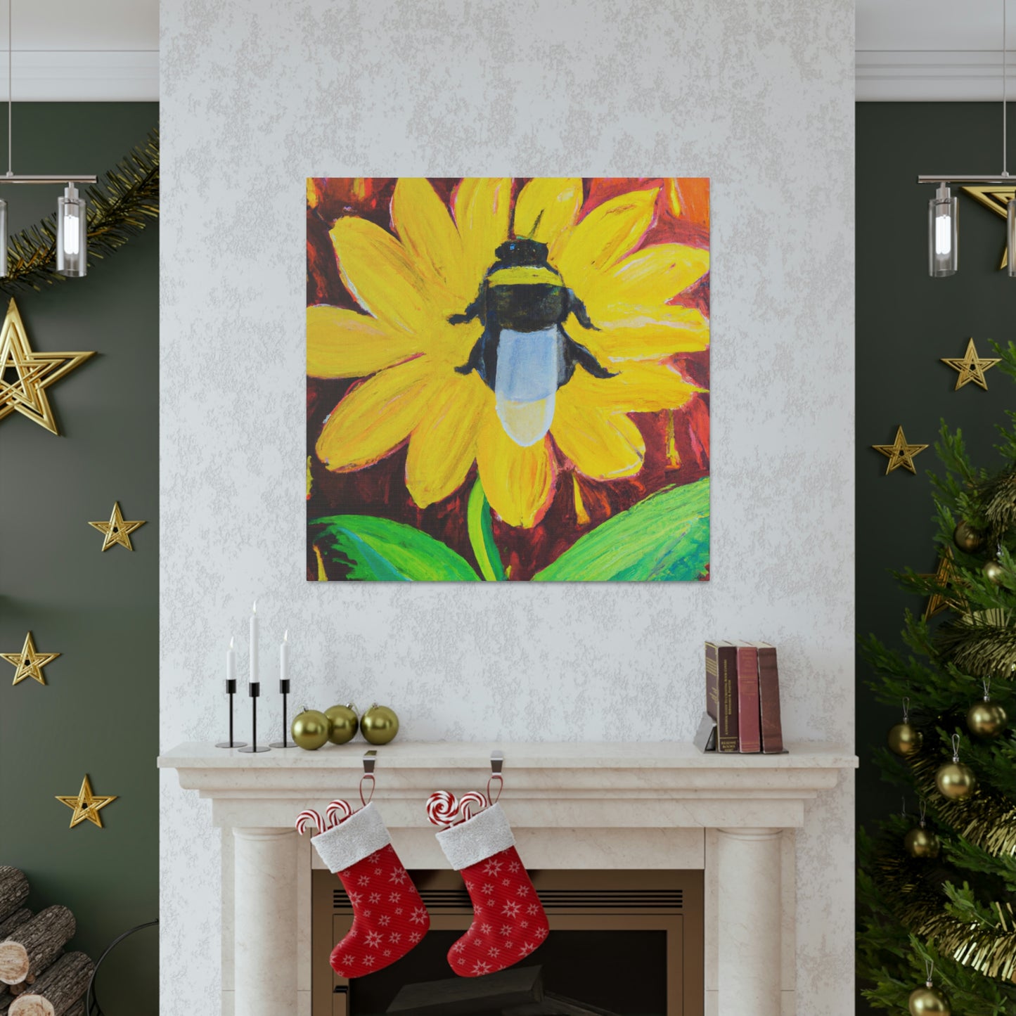 "Bumblebee in Bloom" - Canvas