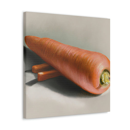 "Carrot Hyperrealism Dream" - Canvas