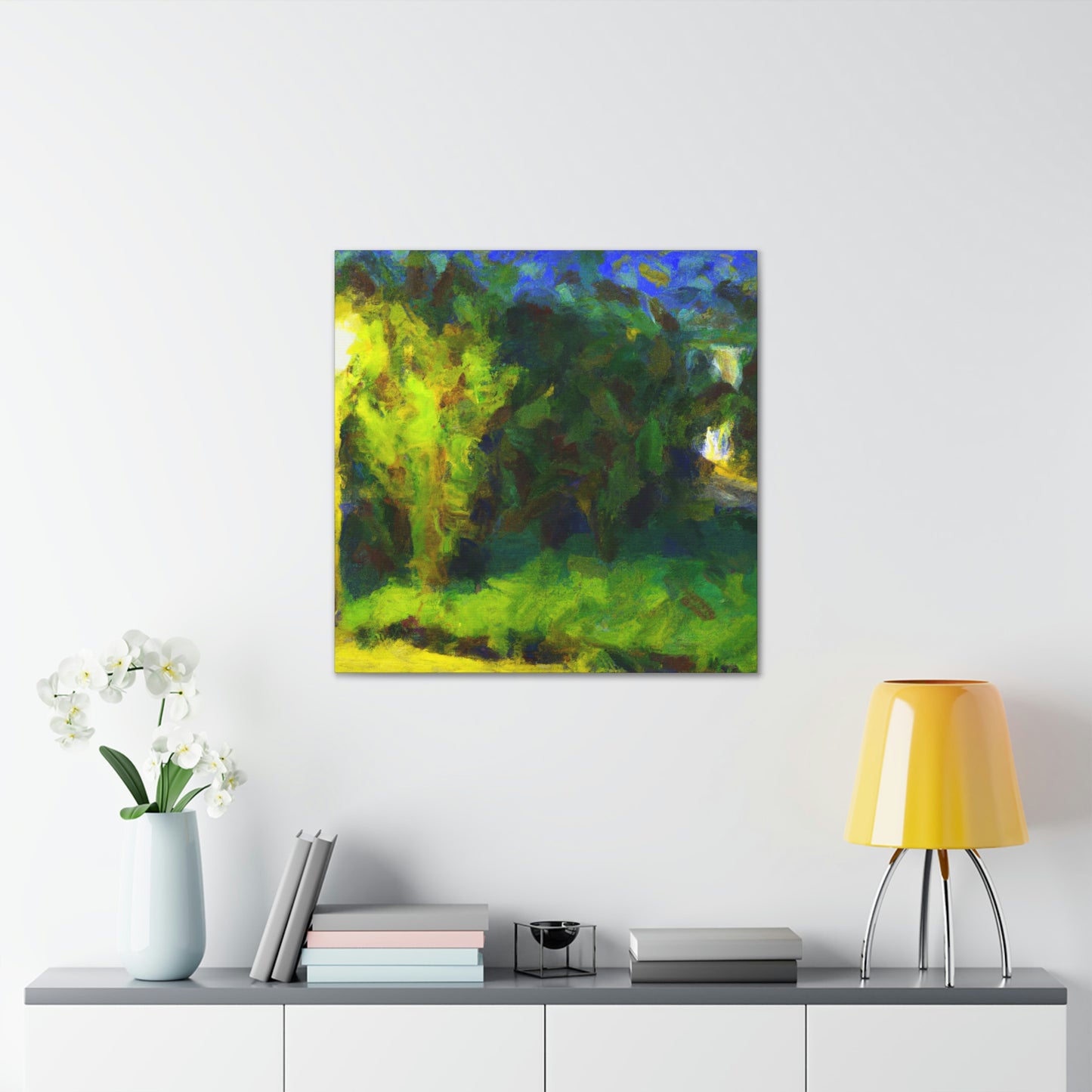 "Sunshine Through Verdure" - Canvas