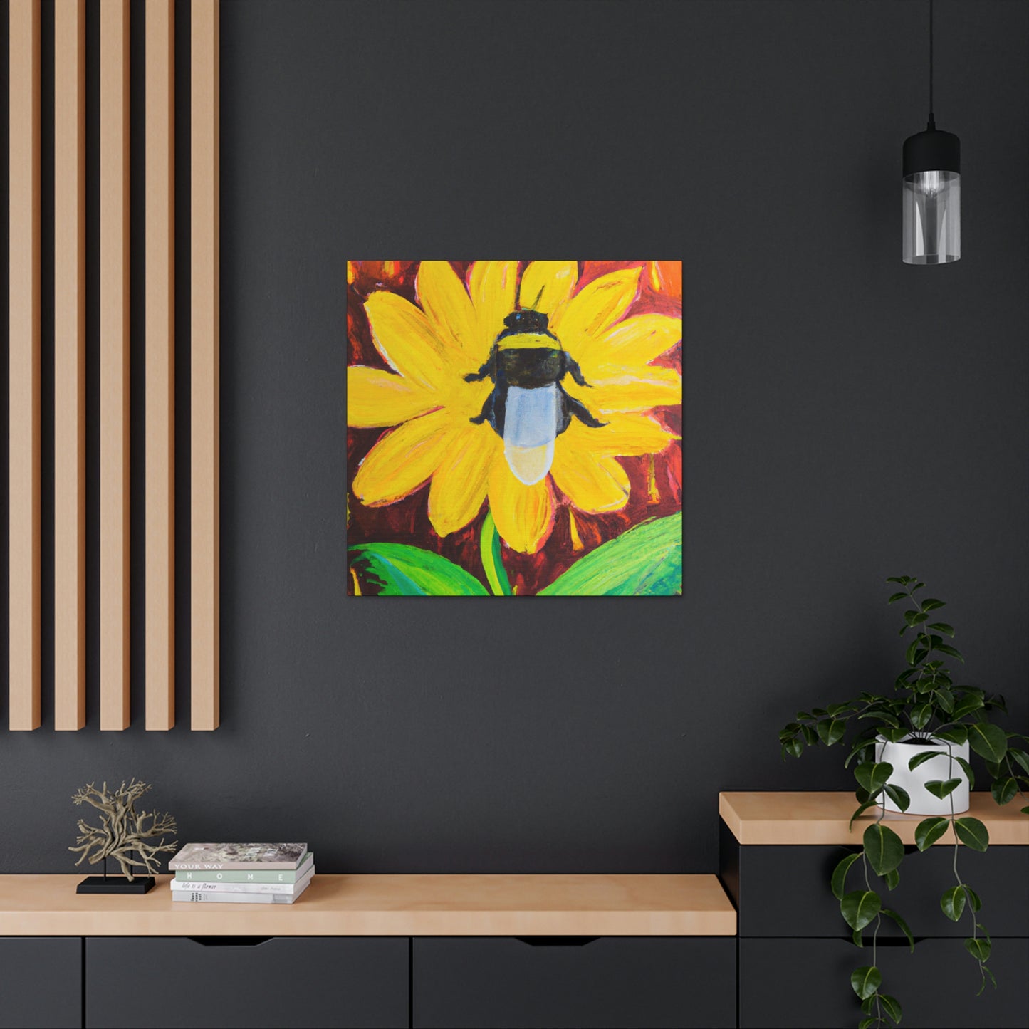 "Bumblebee in Bloom" - Canvas