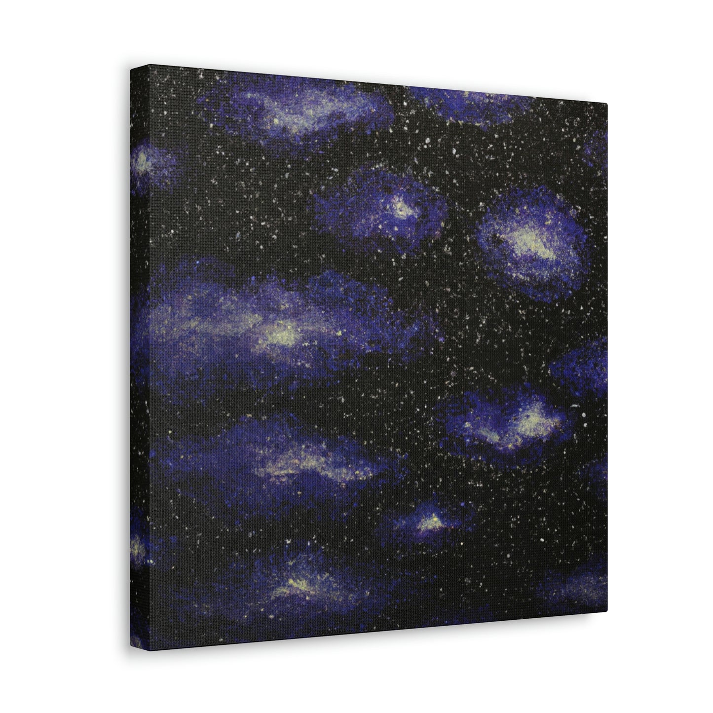 Nebula in Pointillism - Canvas