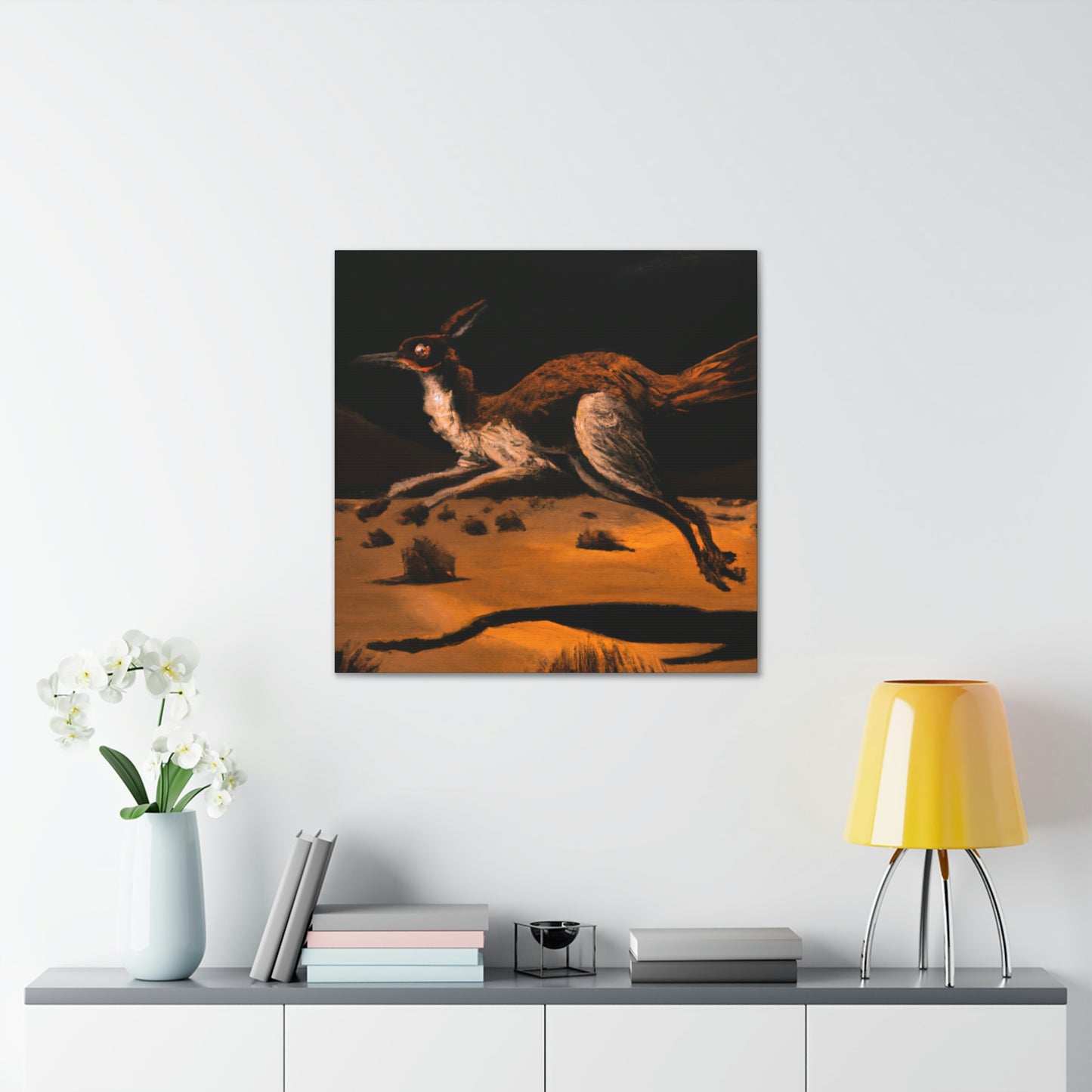 Fast and Fearless Roadrunner - Canvas